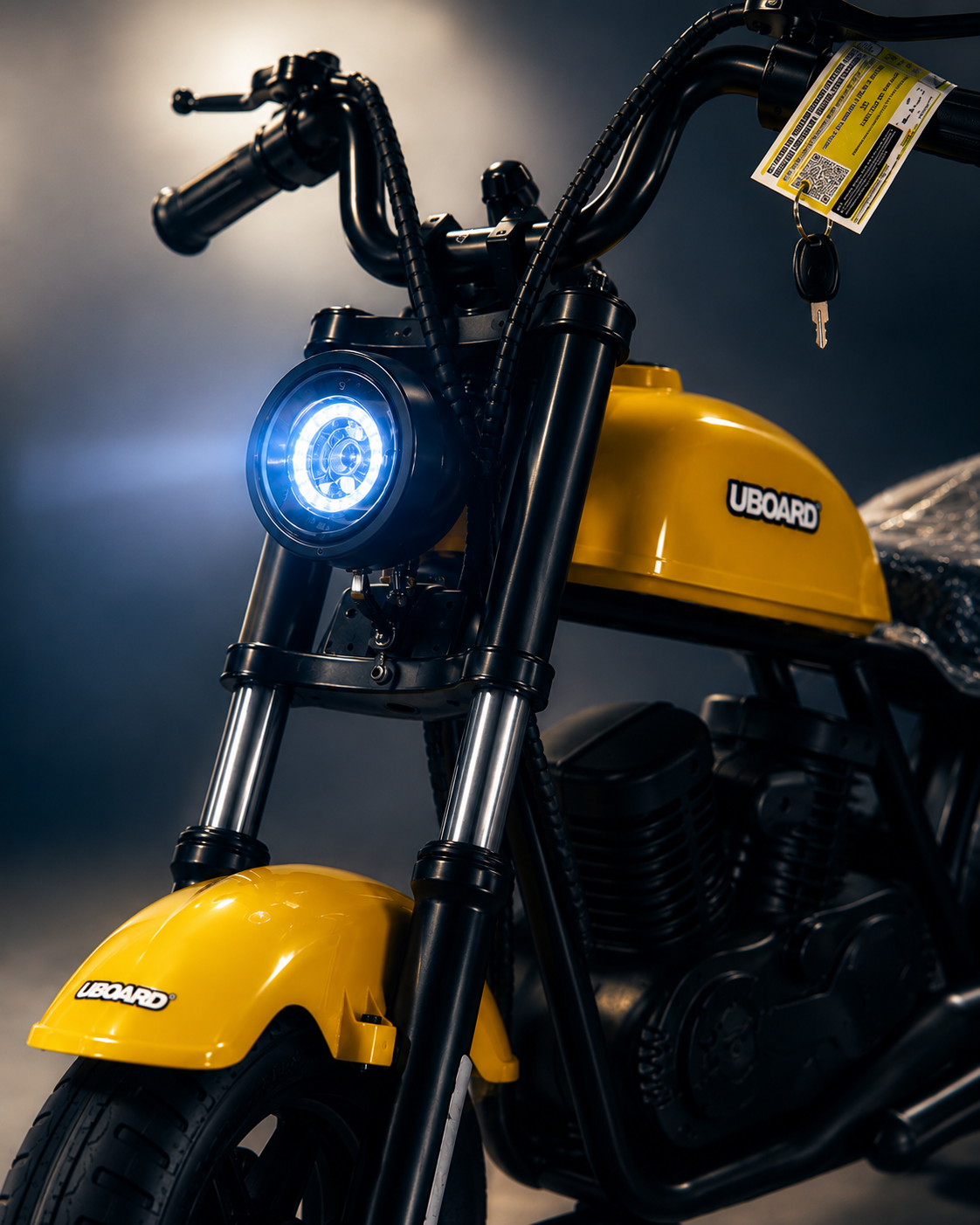 UBOARD Kids Electric Ride-On Motorcycle